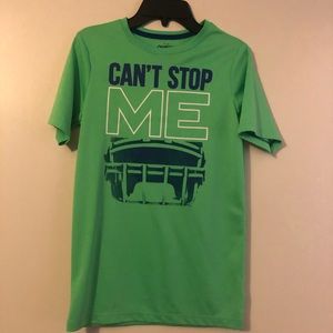 Green Oshkosh tee. Youth size 12.